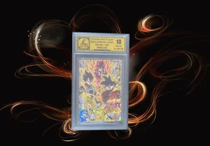 Son Goku : Xeno 2018 Bandai JP Super Dragon Ball Heroes Promo Gold - Picture 1 of 4