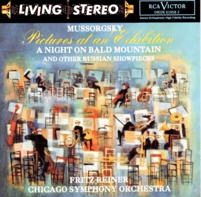 Mussorgsky PICTURES OF AN EXHIBITION Chicago  Symphony Reiner | sehr gut (C7207) - Bild 1 von 3