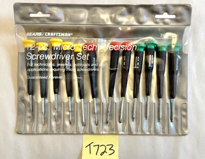 CRAFTSMAN USA 12 Pezzi Set di Cacciaviti di Precisione Micro-Tech 45736 - Foto 1 di 14
