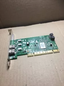 Dell 2-Port Firewire PCI Adapter Card Y9457 0Y9457 / Adaptec AFW-2100 - Picture 1 of 3