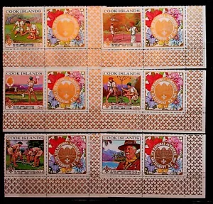 COOK ISL. Sc 248-53 NH SET CON ETICHETTE DEL 1969 - SCOUT - (SC1) - Foto 1 di 1