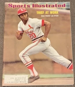 Lou Brock St. Louis Cardinals - Sports Illustrated - July 22, 1974 - Picture 1 of 1