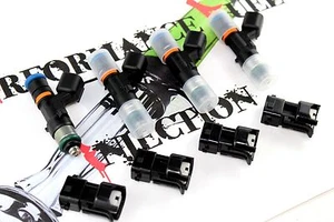4 - NEW 650cc BOSCH EV14 Fuel Injectors FITS 2006+ Honda Civic R18 - Picture 1 of 7
