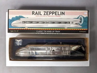 Tren Zeppelin Schylling Estaño Cuerda Caja Original C-10 Foto 1 de 4