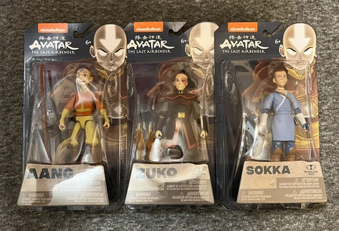 Avatar The Last Airbender - AANG, Zuko and Sokka 5" McFarlane Toys Action Figure Cover