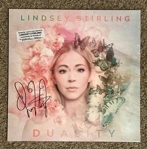 Lindsey Stirling SIGNED Duality GREEN Vinyl LP New SEALED AUTOGRAPHED Proof - Picture 1 of 8