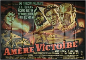Amarga Victoria Cartel Cine Gigante / Wide Movie Póster Richard Burton - Imagen 1 de 1