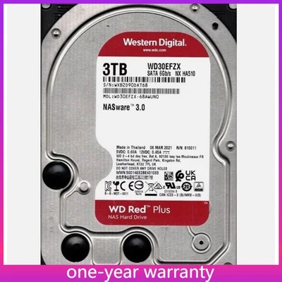 Western Digital WD30EFZX 3TB SATA 128MB 6Gbs 3.5" Internal Plus Hard Disk Drive - Image 1 of 4
