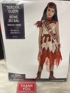 Scream Queen Prom Queen Suit Yourself Dress Up Halloween Child Costume Small NEW - Picture 1 of 1