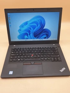 Lenovo ThinkPad L470 14" i5-6300U Vpro 2.4GHZ 8GB RAM 500GB HDD WIN 11,SL19 - Picture 1 of 15