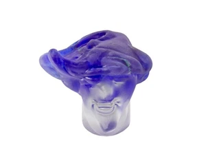 Stephen Fellerman und Clair Raabe 1995 signierte Kunst Glas Büste Skulptur - Bild 1 von 7