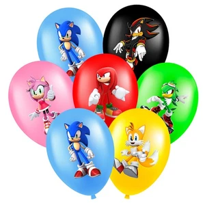 30Pcs Sonic Geburtstagsballons für Sonic PartyzubehörSonic Geburtstagsdekoration - Bild 1 von 11