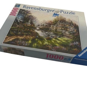 Ravensburger Puzzle Klaus Schulze Evening Glow 1000 Piece Jigsaw 159444 EUC - Picture 1 of 4