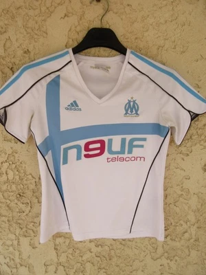 Maillot OM OLYMPIQUE DE MARSEILLE 2005 2006 ADIDAS vintage shirt femme 40 - Photo 1/4