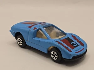 Unbranded Diecast Blue Sports Car #3 Power Roller Racecar - Picture 1 of 7