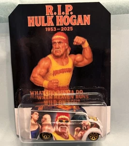 Hot Wheels Dairy Delivery, HULK HOGAN It’s A Custom Real Riders Hulk Hogan - Picture 1 of 12