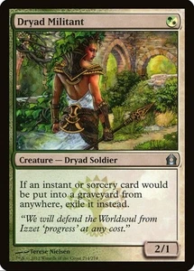 X 1 Dryad Militant NM Return to Ravnica 214 MTG Magic The Gathering - Picture 1 of 1