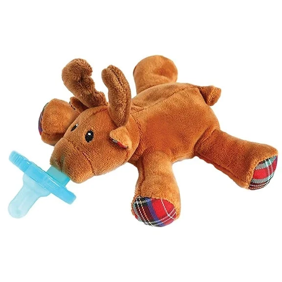 Chupete de reno WubbaNub amigo está listo para en movimiento y en casa.  Foto 1 de 1
