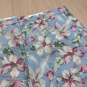 Polo Ralph Lauren Herren Shorts 42 Chino Blumen Tropical Hawaii All Over Print - Bild 1 von 8