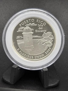 2009-S Puerto Rico Washington Quarter 90% Silver Proof - Picture 1 of 3