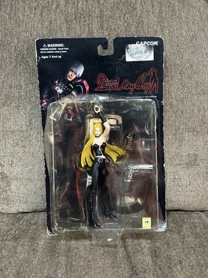 NUEVO EN CAJA Figura de Acción Yamato Devil May Cry DMC Trish Toycom Capcom 2001 NUEVO Dañado Foto 1 de 4