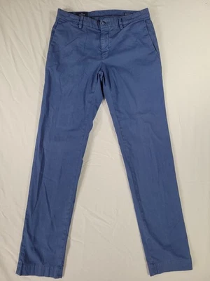 Pantalones chinos Masons Ems para hombre 46 azul preppy tiro medio 30x33,5 Foto 1 de 4