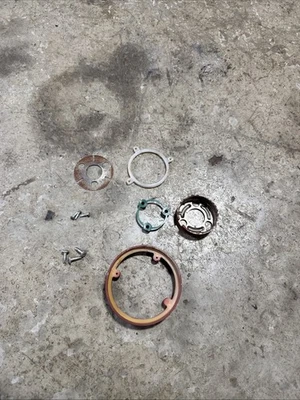 Jeep Cherokee XJ Comanche MJ Wrangler YJ 84-94 bocina botón herrajes rojo (Z86) Foto 1 de 4