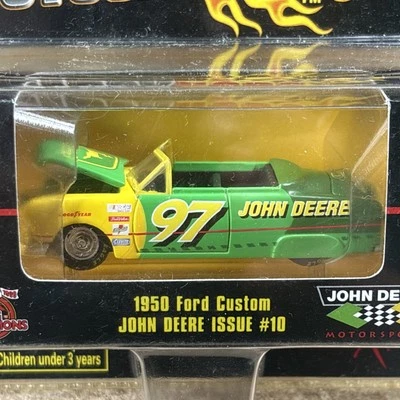 Racing Champions John Deere Stock Rods '50 Ford Custom Issue 10 Nuevo en Paquete Foto 1 de 3