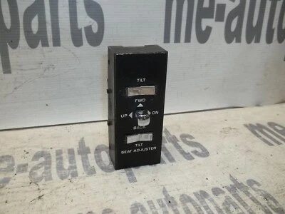 85-93 CADILLAC FLEETWOOD DEVILLE FWD LEFT MASTER DRIVER SIDE SEAT SWITCH CONTROL - Image 1 of 4