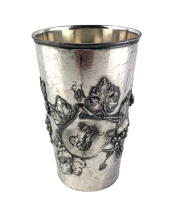 Seltener antiker versilberter Jugendstil Becher von WMF Germany - Bild 1 von 10