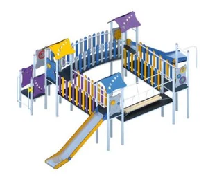 Spielplatz Kinderspielplatz Spielgelände Klettergerüst Rutschbahn Aktivplatz - Bild 1 von 1