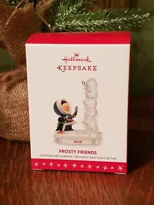 2016 Hallmark Ornament ~ FROSTY FRIENDS ~ 37TH IN THE SERIES - Picture 1 of 4