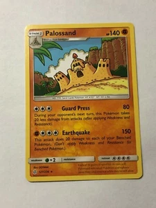 Pokemon Card Cosmic Eclipse Palossand 127/236 Near Mint - Picture 1 of 2