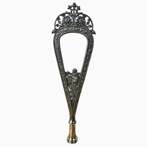 Lámpara antigua estilo victoriano chapada en plata acabado querubín ángel decorativa ¡ÚNICA EN SU CLASE!! - Imagen 1 de 10
