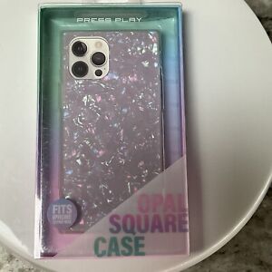 Press Play Opal Square iPhone 12 Pro Max phone case 