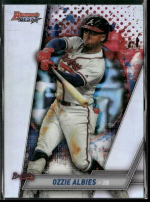 2019 Bowman's Best #54 Ozzie Albies Refractor - Image 1 of 2