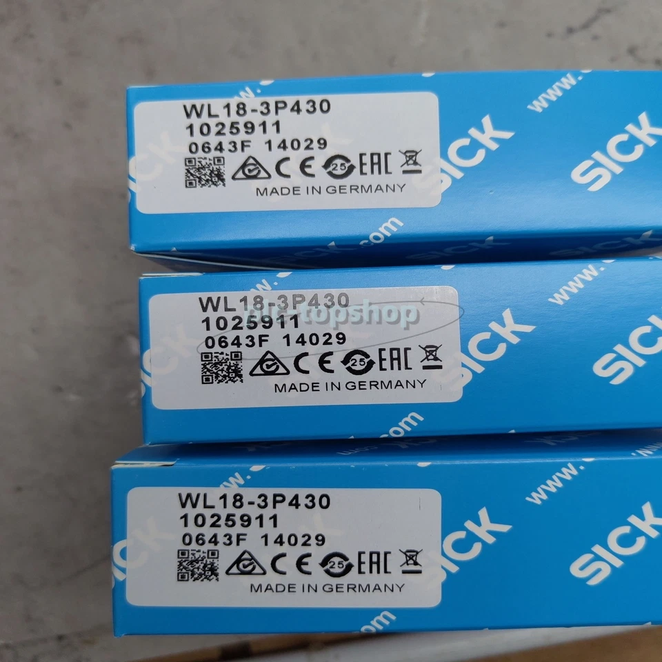 New In Box WL18-3P430 Photoelectric Switch replacement PLC - Image 1 of 1