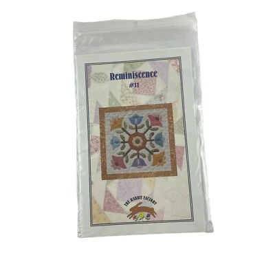 Rabbit Factory Reminiscence Quilt Pattern No. 11 Block Of The Month Applique - Image 1 of 4