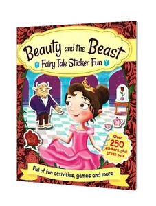 Beauty and the Beast Fairy Tale Sticker and Activity Fun book - Picture 1 of 1