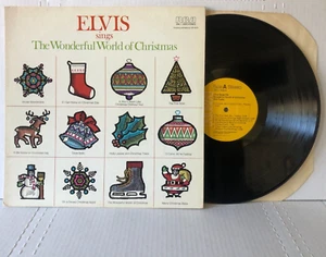 Elvis Presley ELVIS SINGS THE WONDERFUL WORLD OF CHRISTMAS 1976 RCA VG++/VG  HUB - Picture 1 of 5