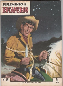SUPLEMENTO DE BUCANEROS 181 EDITORIAL MADERA 1961 CÓMIC ARGENTINO ESPAÑOL - Imagen 1 de 1