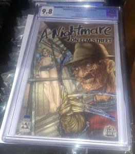 NIGHTMARE ON ELM STREET SPECIAL 1 CGC 9.8 BLUE FOIL ED. LTD TO 100 AVATAR - Picture 1 of 5
