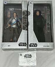 2017 D23 Expo Disney Store Star Wars Rey Kylo Ren Figure Designer Doll LE 1000