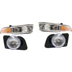 Headlight Lamp  Left-And-Right Left & Right For Mitsubishi Galant 1999-2001