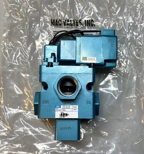MAC SERIES 57 PILOT SOLENOID VALVE 57D-62-110EA HAZARDOUS 225B 120/110/24V - Picture 1 of 4