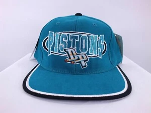 90's Detroit Pistons NBA Retro Snapback Adult Hat Cap NEW by Starter - Picture 1 of 6