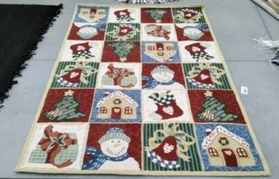 WHITE / MULTI 5'-3" X 8'-3" Back Stain Rug, Reduced Price 1172706047 HK274A-5 - Image 1 of 4