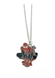 Los Angeles Angels Spiderman Pendant Silver Chain Necklace Red Jewelry Gift MLB - Picture 1 of 1