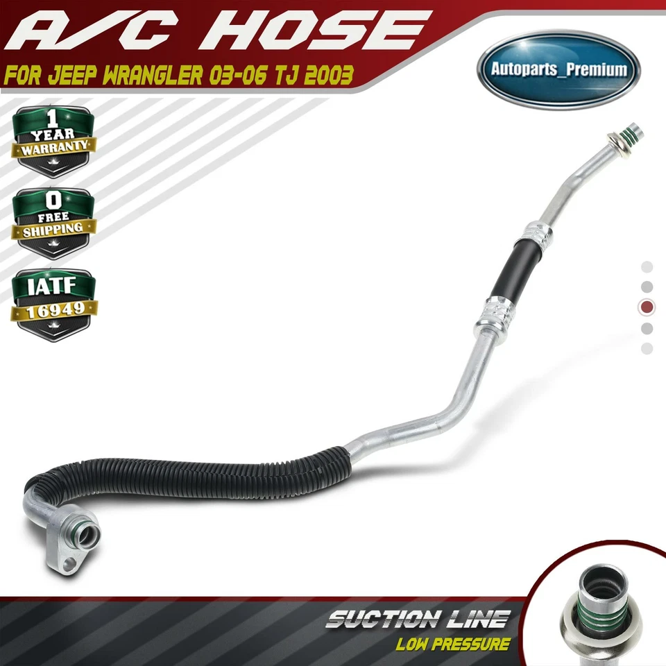 Conjunto de manguera de succión de refrigerante de aire acondicionado para Jeep Wrangler 2003-2006 TJ 2003 2,4 L Foto 1 de 4