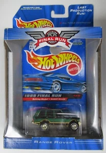 1999 Hot Wheels Final Run Green Range Rover - Picture 1 of 5